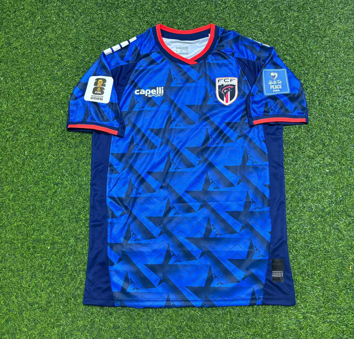 Cape Verde World Cup 2026 Home Football Jersey Shirt – Back View