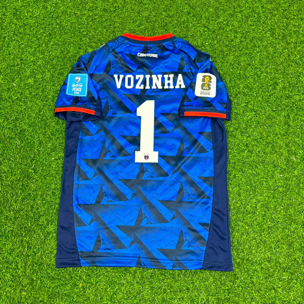2026 Cape Verde World Cup Vozinha Children Blue Football Jersey – 6