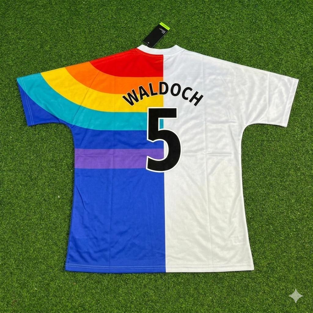 1997/99 Tomasz Waldoch VfL Bochum Retro Fußballtrikot Jersey – Back View