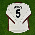 Walter Frosch FC St. Pauli Commemorative Long Sleeve Home Retro Football Jersey – Back View