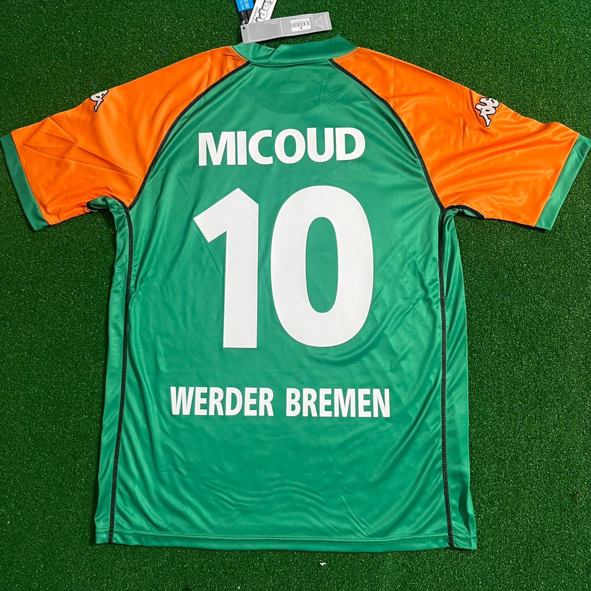 2003/04 Johan Micoud Werder Bremen Heimtrikot Retro Kit – 4
