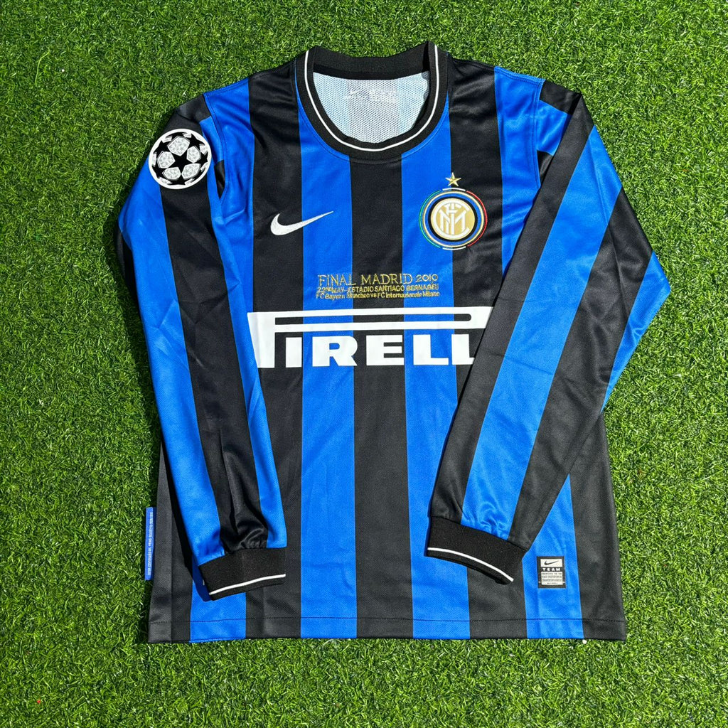 Wesley Sneijder Inter 2010 Champions League Final Retro Football Jersey – Front View