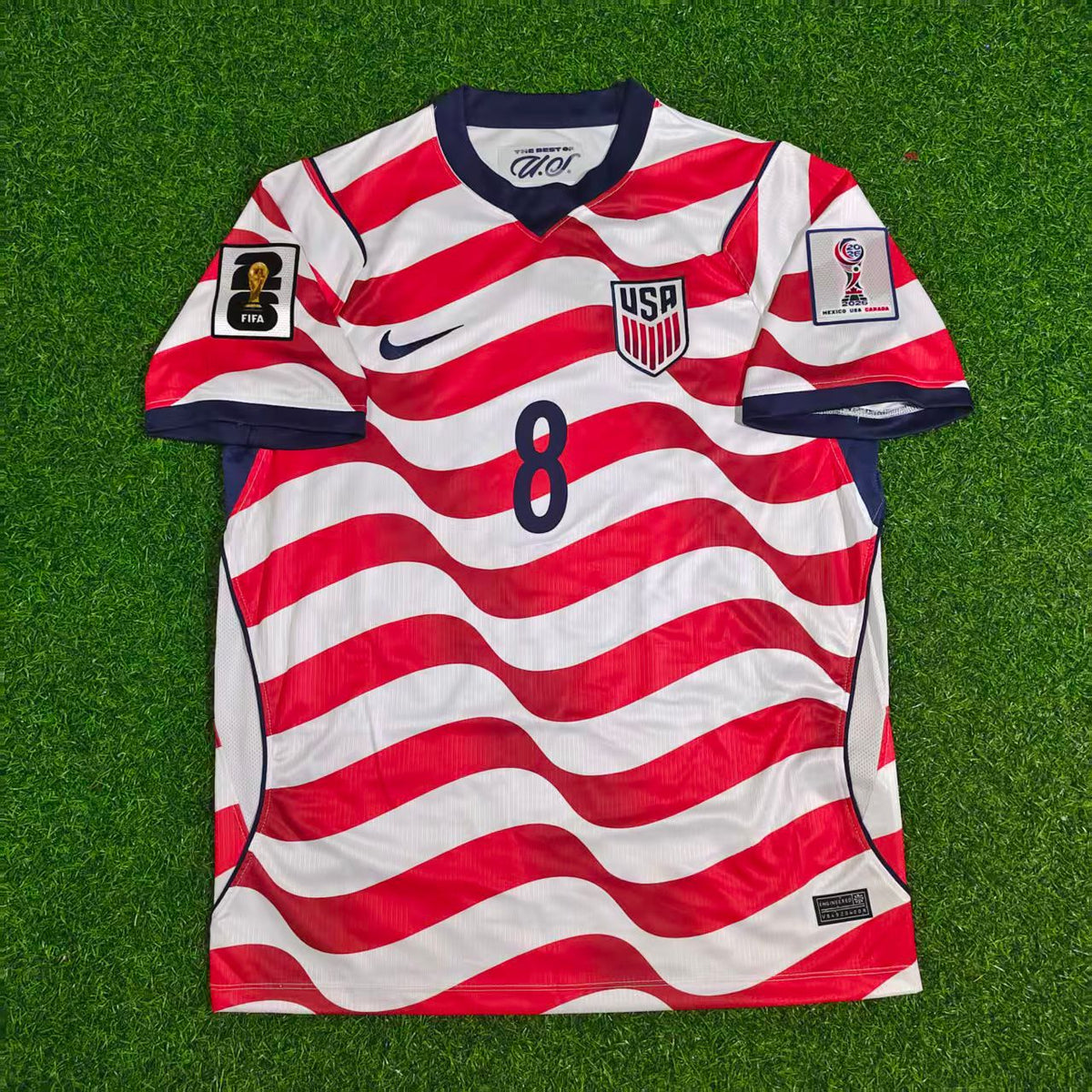 Weston McKennie USA America 2026 World Cup Home Football Jersey – Front View