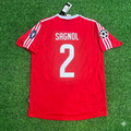 2000/01 Willy Sagnol 2- FC Bayern Munich Retro Football Jersey – Back View
