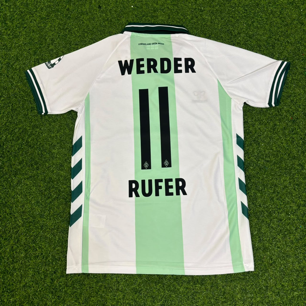 Werder Bremen Special Football Jersey – Wynton Rufer – Back View
