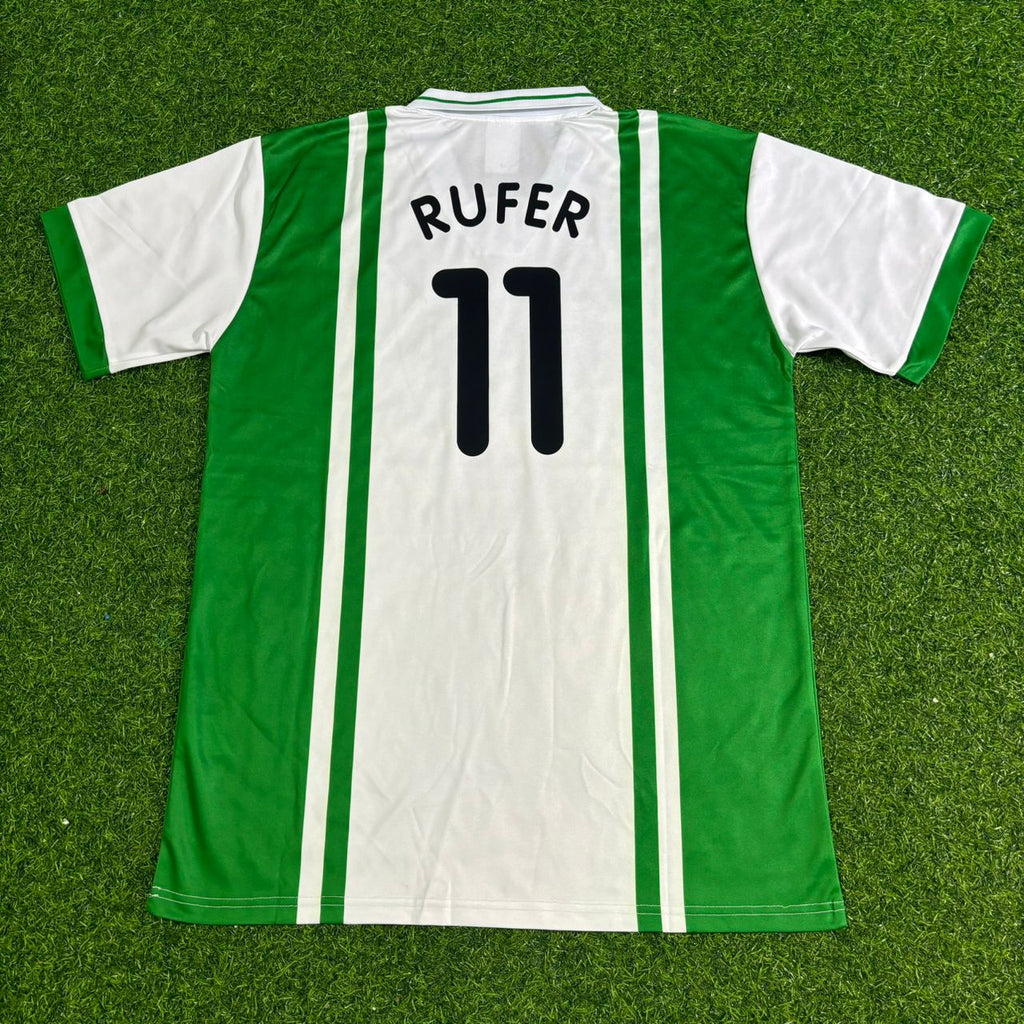 Wynton Rufer Werder Bremen Retro Fußballtrikot Kit Jersey – Back View
