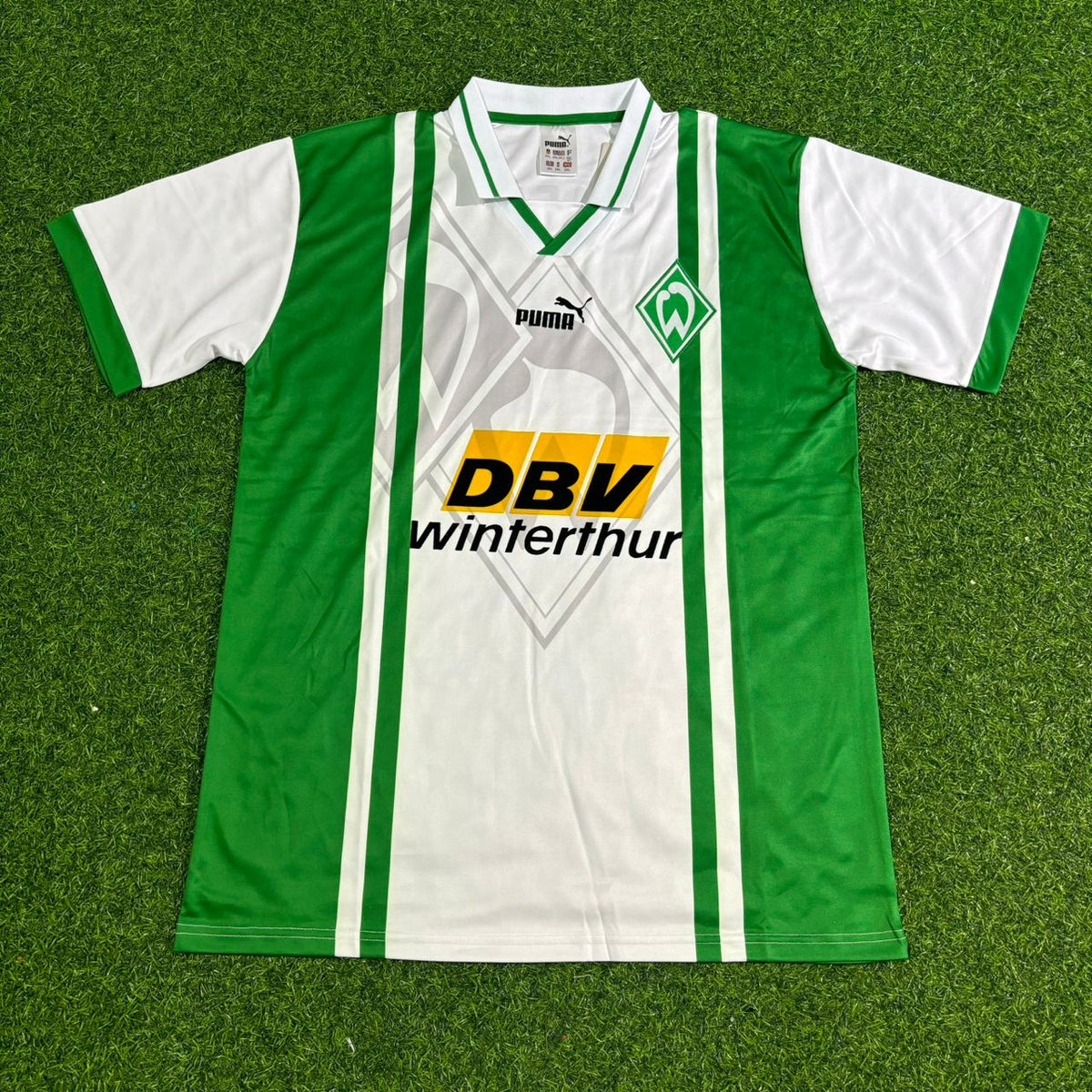 Wynton Rufer Werder Bremen Retro Fußballtrikot Kit Jersey – Front View
