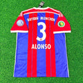 2014/15 Xabi Alonso Bayern Munich Football Jersey – Back View