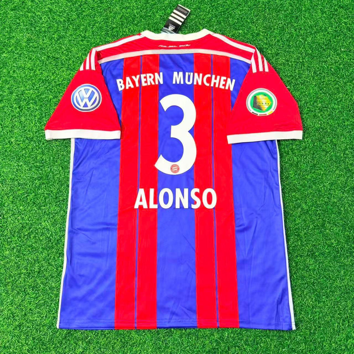 2014/15 Xabi Alonso Bayern Munich Football Jersey – Back View