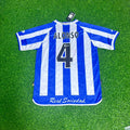 Real Sociedad 2002/2003 Retro Football Jersey – Xabi Alonso – Back View