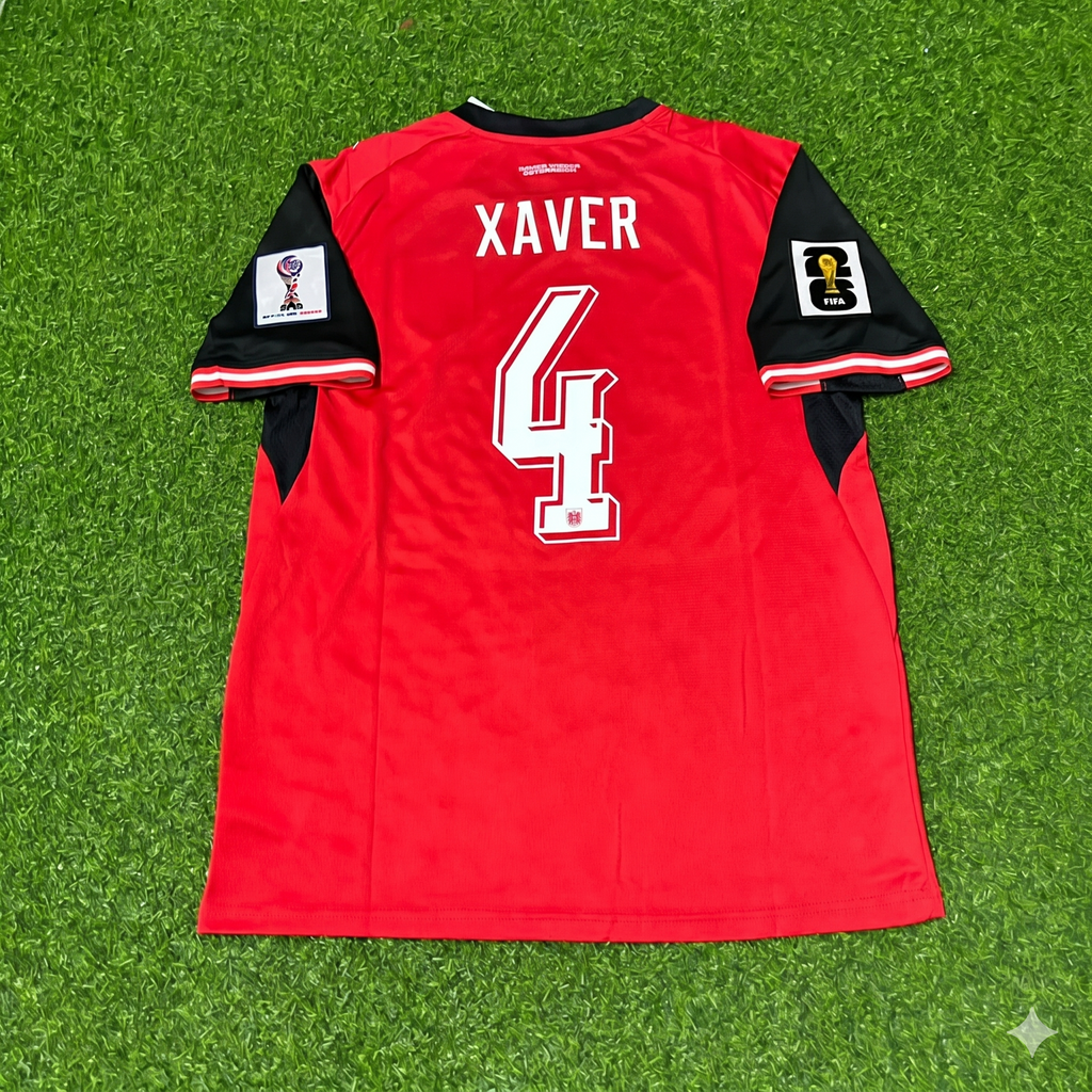 Austria 2026 World Cup Kit Jersey – Xaver Schlager 4- – Back View