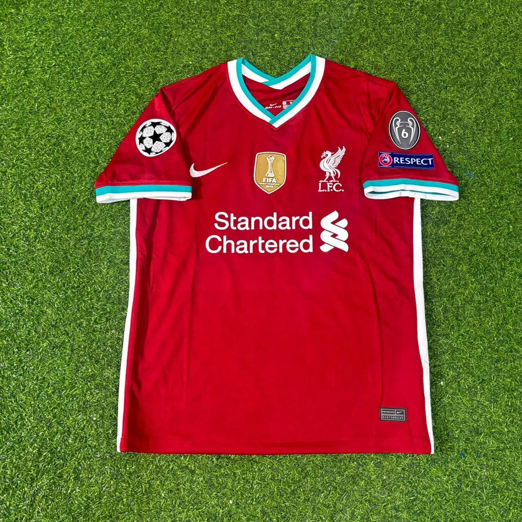 Liverpool 2019 2020 Home Retro Football Jersey – Xherdan Shaqiri 23# – Front View