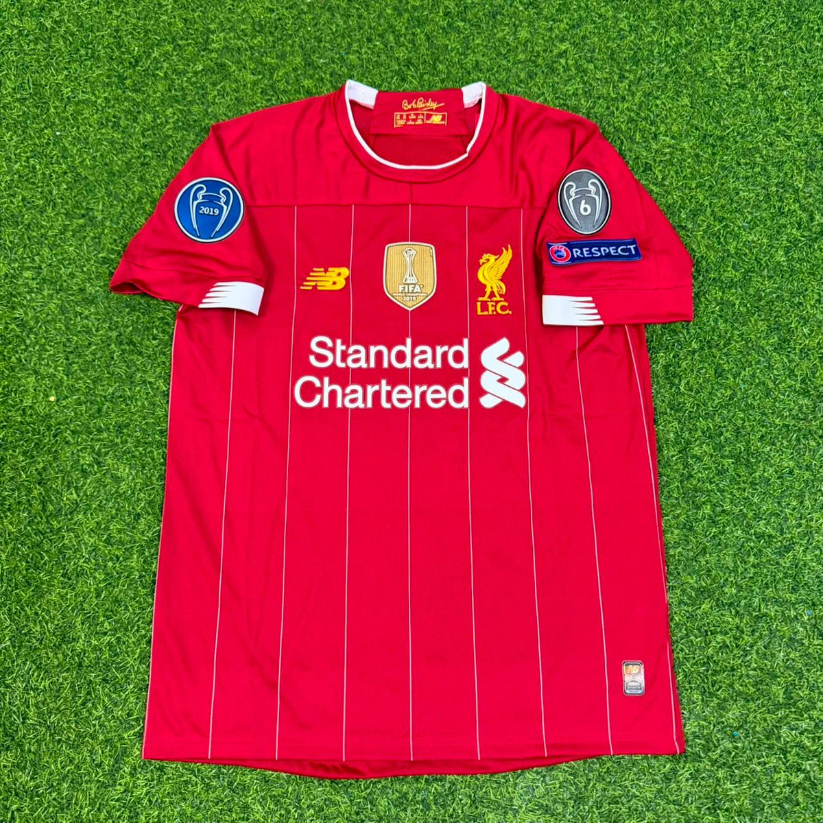 Liverpool 2019 20 Retro Kit Jersey – Xherdan Shaqiri – Front View