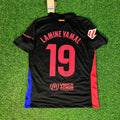 Lamine Yamal Barcelona Jersey – Back View