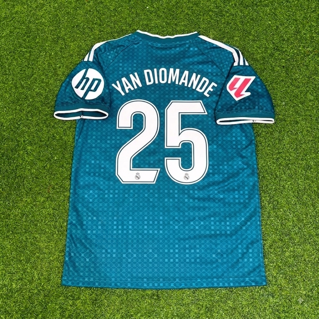 Yan Diomande Jersey – Back View