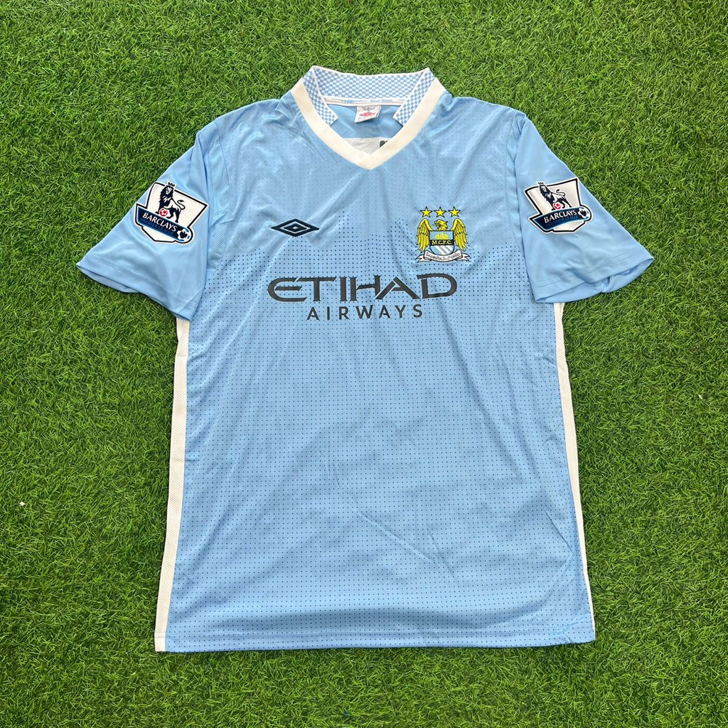 Manchester City 2011/12 Home Kit Blue Retro Jersey Jersey – Mario Balotelli 45 – 5
