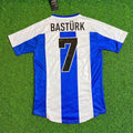 Yildiray Bastürk Hertha Berlin Commemorative Retro Football Jersey Kit – Back View