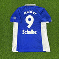 Schalke 04 1999/2000 Blaues Heimtrikot Retro – Youri Mulder FC – Back View