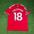 2027 Youri Tielemans Manchester United Home Football Jersey – Back View