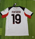 Youssouf Fofana Ac Milan Football Jersey – Back View