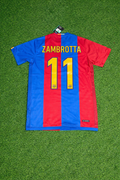 Barcelona 2006/2007 Home Retro Football Jersey – Gianluca Zambrotta – Back View