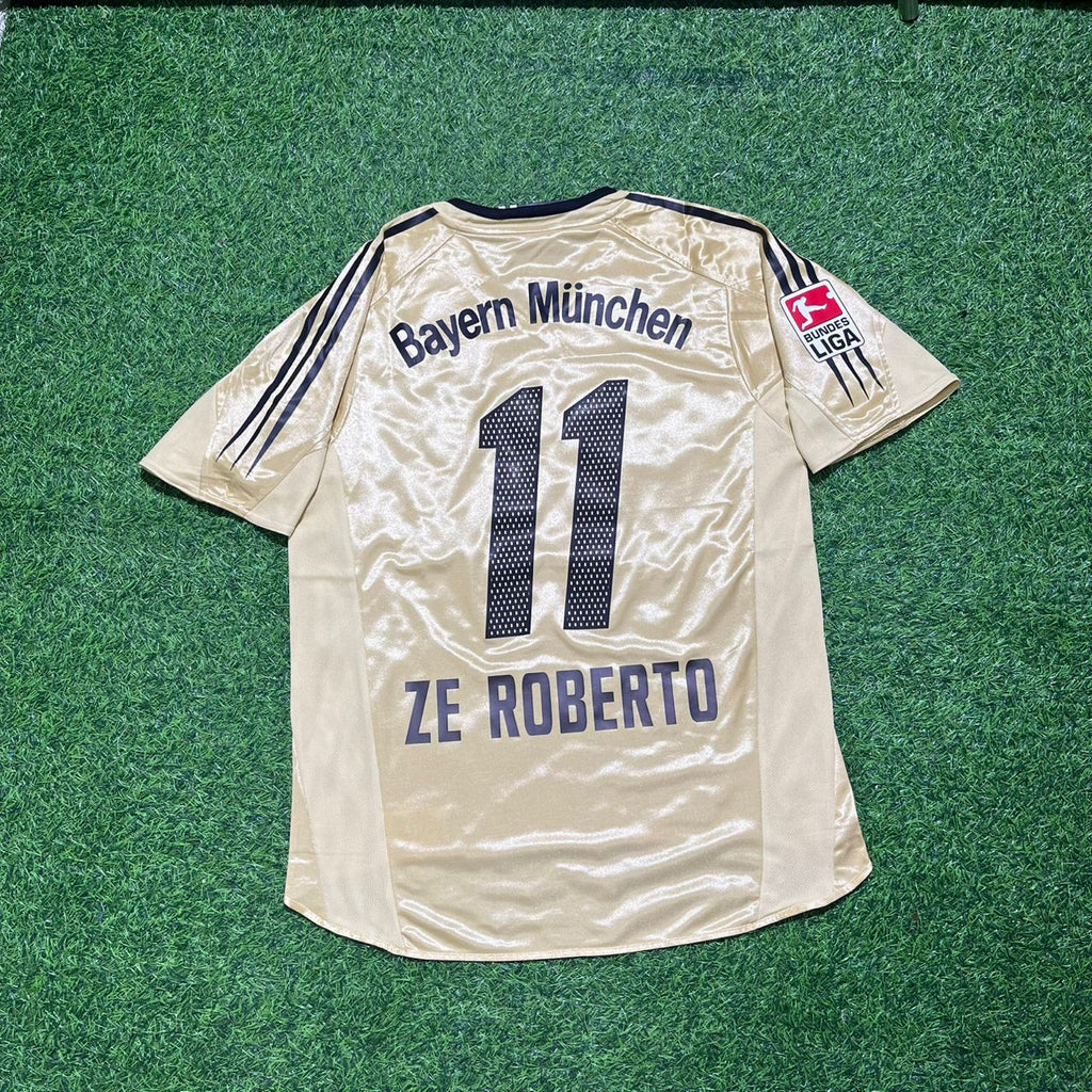 Ze Roberto Bayern München 2004/05 Retro Golden Set – Back View