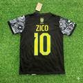 Zico Brazil Iconic Retro Football Jersey – Back View