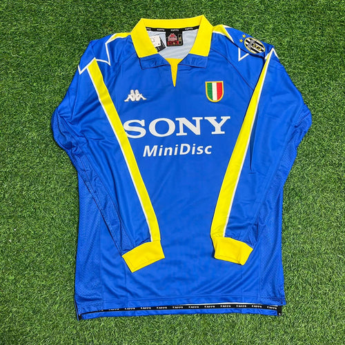Alessandro Del Piero Juventus 1997–1998 Long Sleeve Retro Football Jersey – Front View