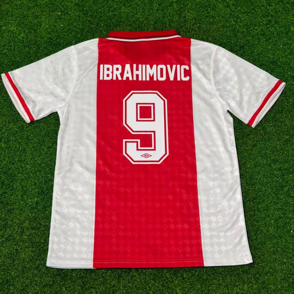 Ajax Retro Football Jersey – Zlatan Ibrahimovic AFC – Back View