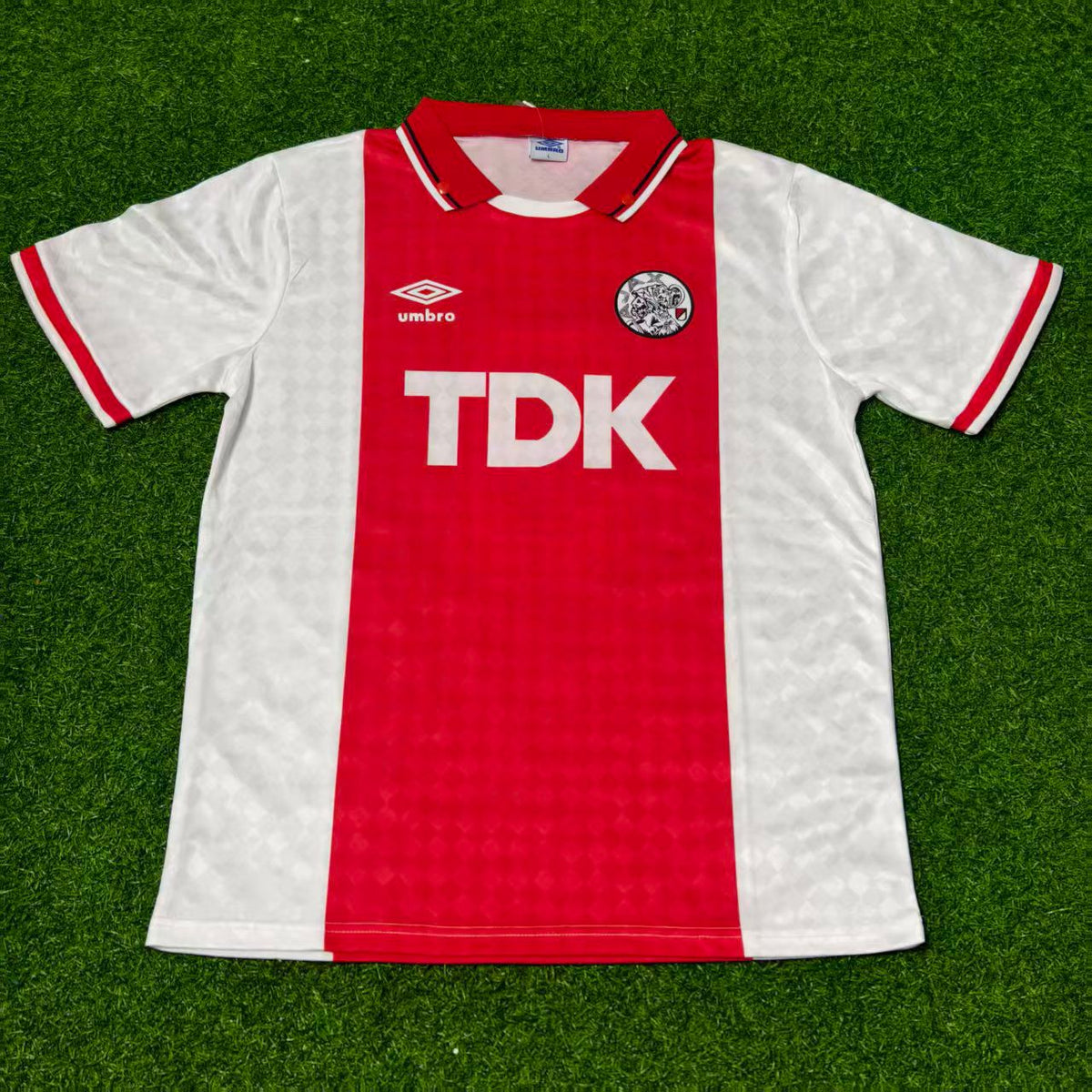 Ajax Retro Football Jersey – Zlatan Ibrahimovic AFC – Front View