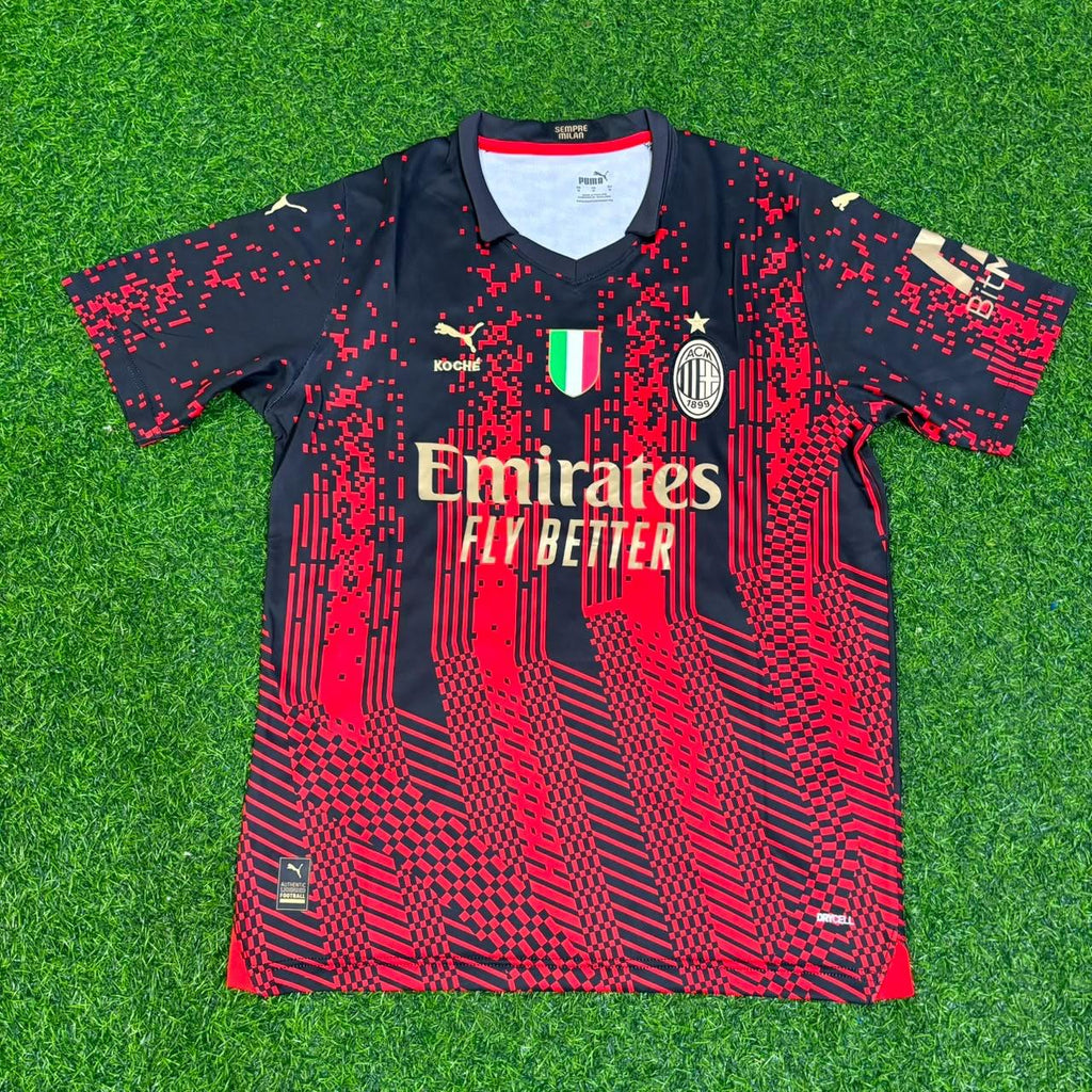 Zlatan Ibrahimovic Ac Milan 2022/2023 Season Third Retro Jersey – Front View