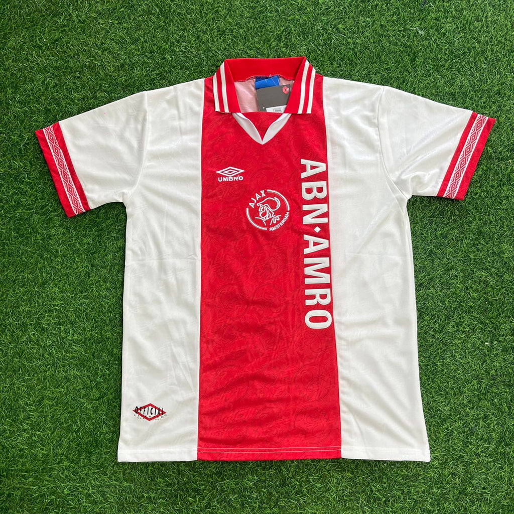 Zlatan Ibrahimović Ajax Retro Football Jersey – Front View