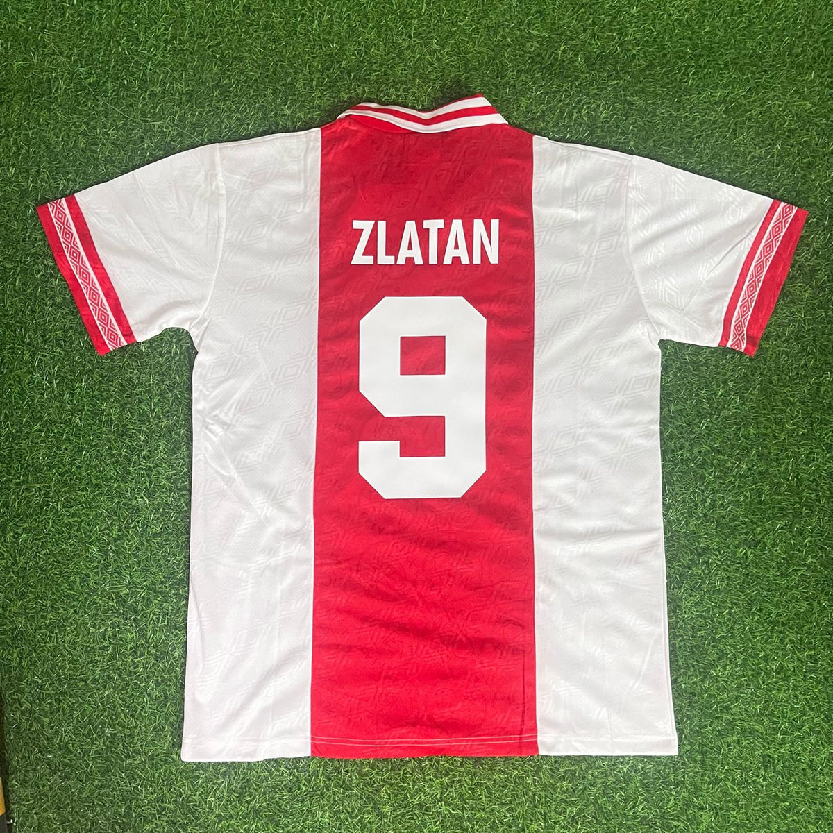 Zlatan Ibrahimovic Ajax Retro Jersey – Back View