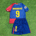 2009 Zlatan Ibrahimović Barcelona Final Retro Kids Football Jersey Collection – Back View