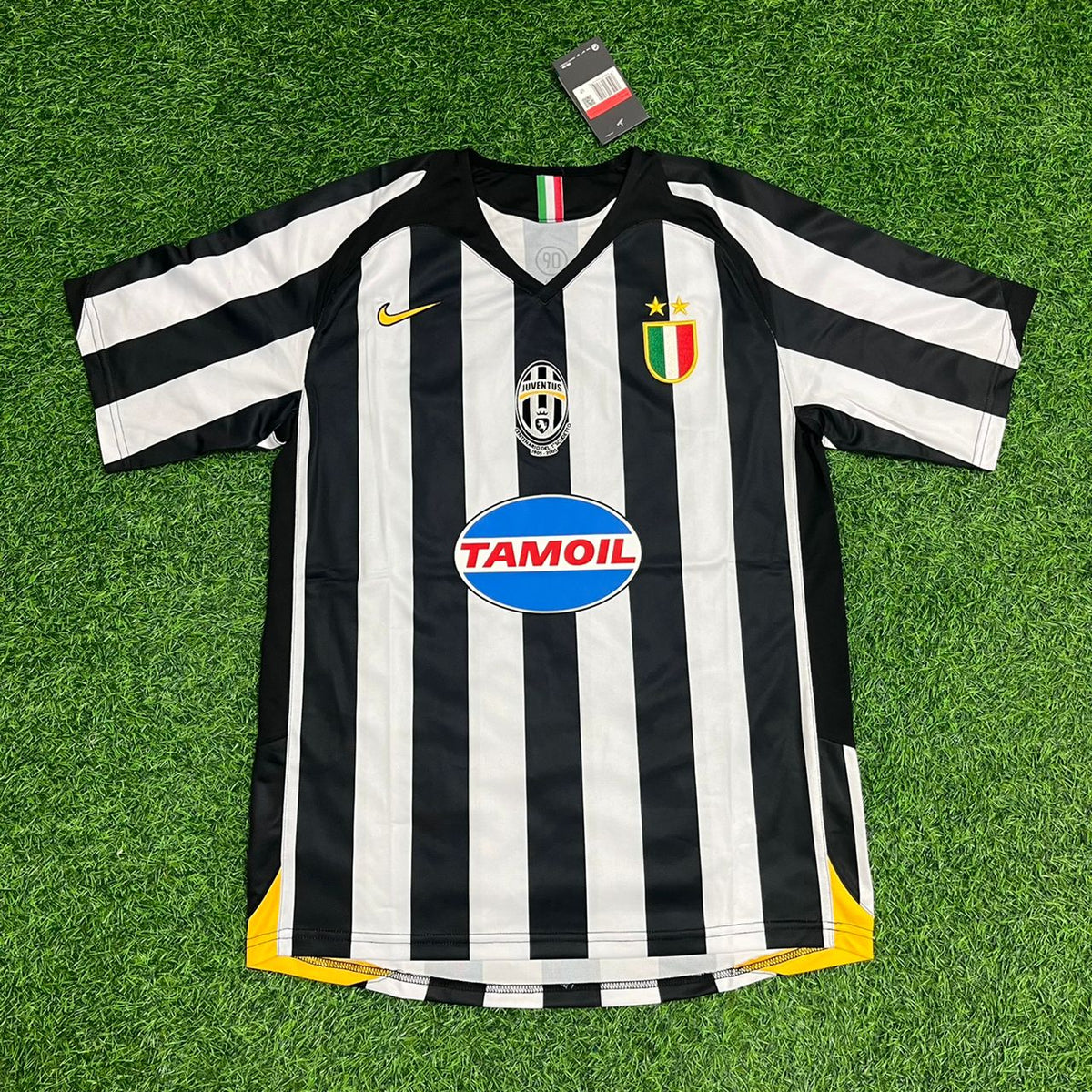 2005/06 Zlatan Ibrahimović Juventus Retro Football Jersey – Front View