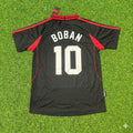 2000/01 Zvonimir Boban #10 AC Milan Away Retro Football Jersey – Back View