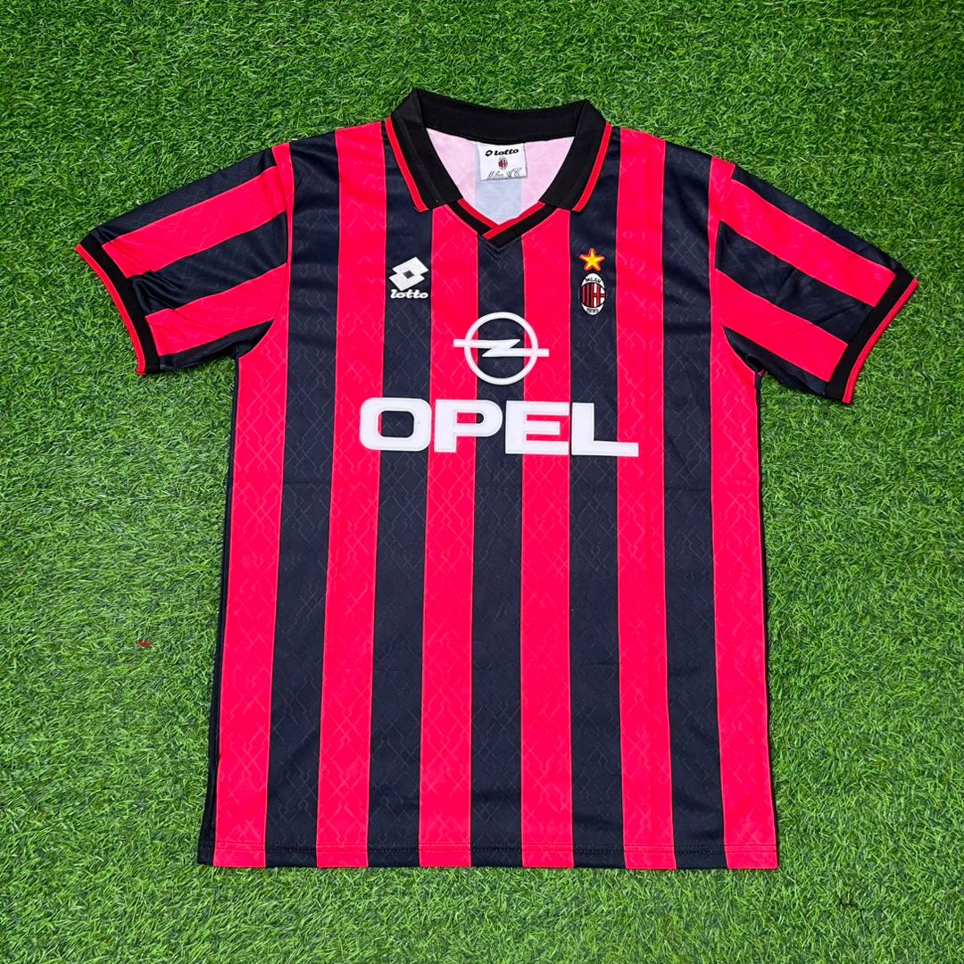 1994/95 Zvonimir Boban AC Milan Retro Football Jersey – Front View