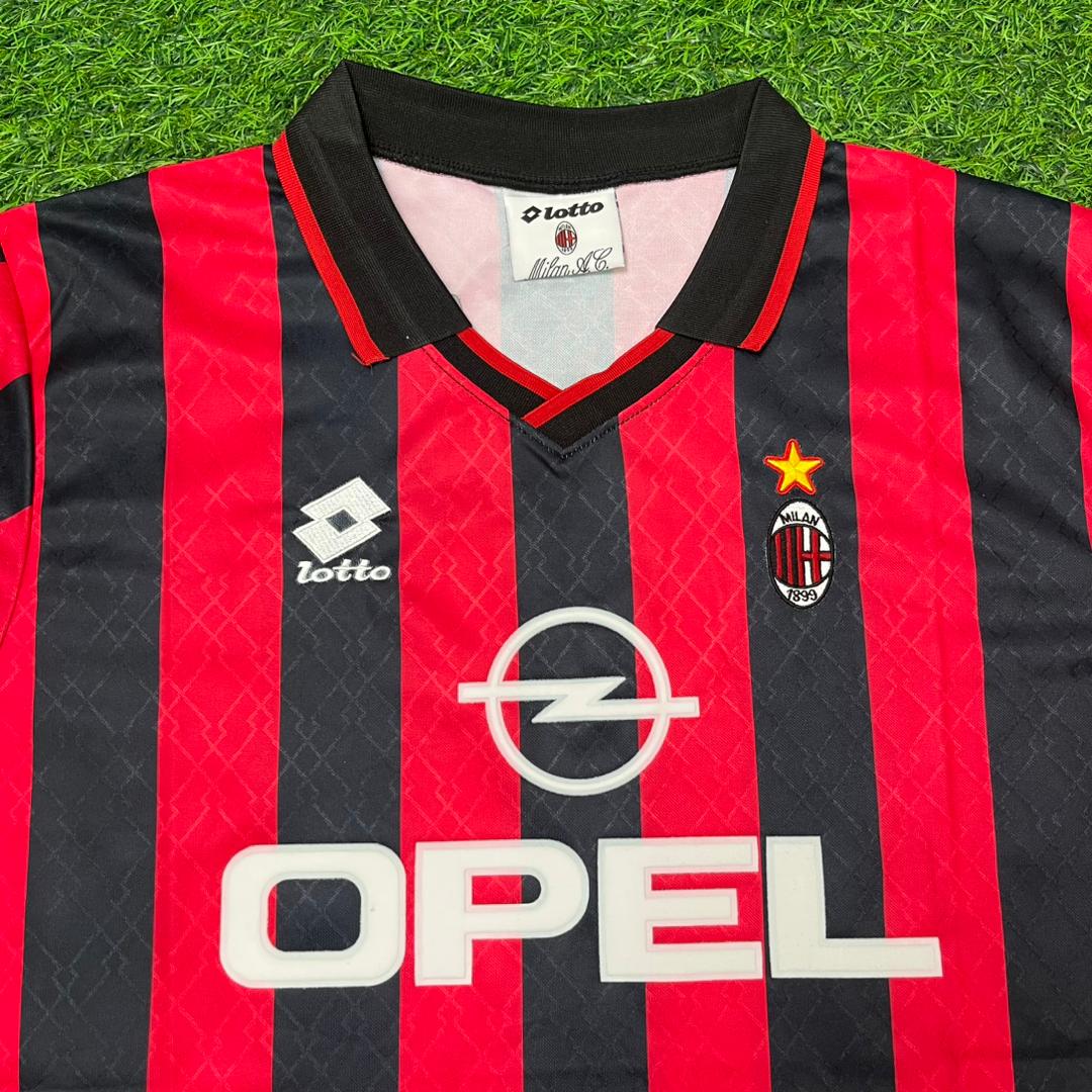 1994/95 Zvonimir Boban AC Milan Retro Football Jersey – 4